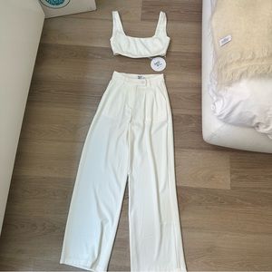 Princess Polly White Huxley Set